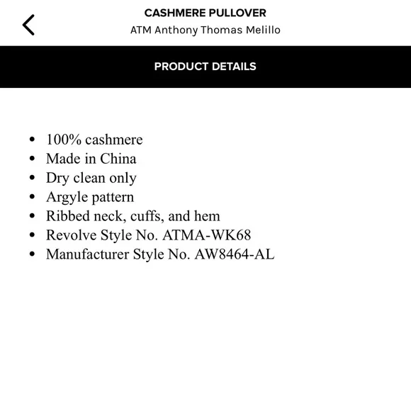 ATM cashmere pullover - Picture 9 of 11